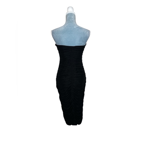 revolve black midi dress Short Sleeve Round Neck Maxi Dress